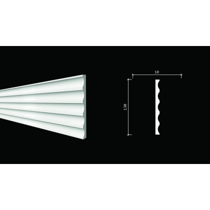 Стеновая панель из дюрополимера 130*10*3000 мм