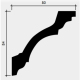 Карниз потолочный плинтус