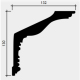 Карниз потолочный плинтус