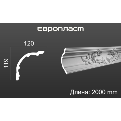 Карниз потолочный плинтус