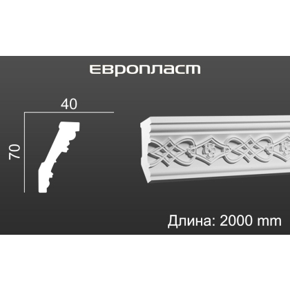 Карниз потолочный плинтус