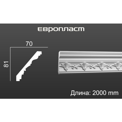 Карниз потолочный плинтус